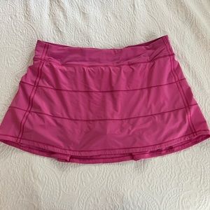 Lululemon pink skirt- women’s XL